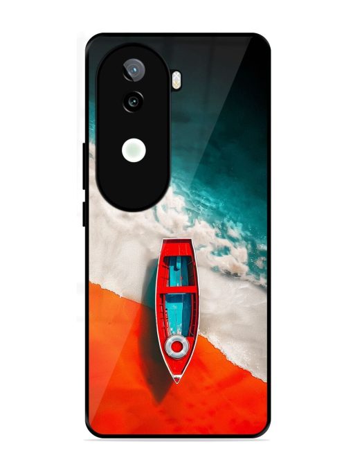 Crimson Tide Glossy Soft Edge Case for Iqoo Z9S (5G)