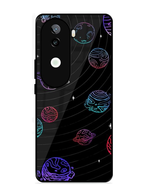 Cosmic Ballet Glossy Soft Edge Case for Iqoo Z9S (5G)