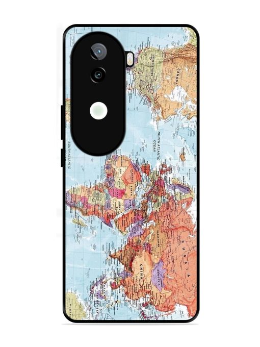 Our Blue Marble Glossy Soft Edge Case for Iqoo Z9S (5G)