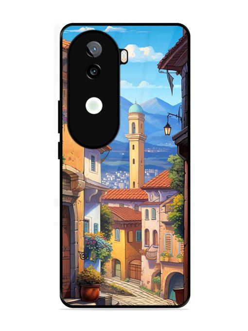 Tuscan Twilight Glossy Soft Edge Case for Iqoo Z9S (5G)