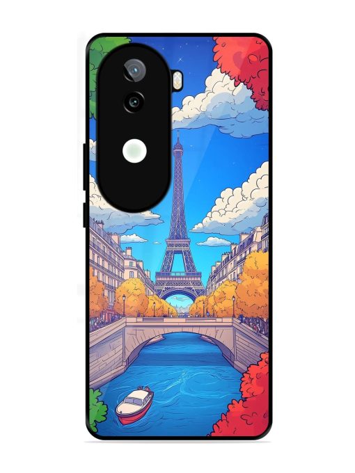 Parisian Panorama Glossy Soft Edge Case for Iqoo Z9S (5G)