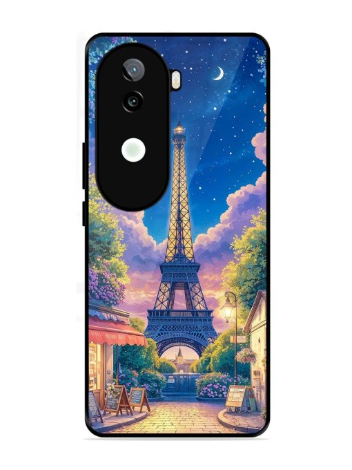 Twilight In Paris Glossy Soft Edge Case for Iqoo Z9S (5G)