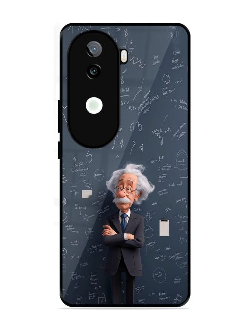 Albert Einstein Glossy Soft Edge Case for Iqoo Z9S (5G)