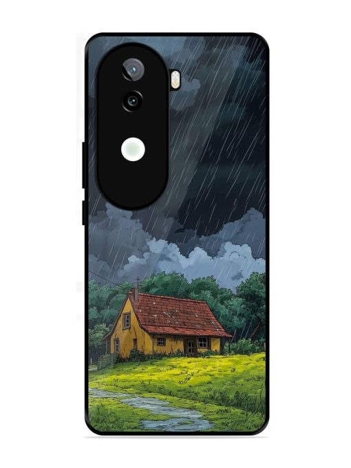 Rainy Day Retreat Glossy Soft Edge Case for Iqoo Z9S (5G)