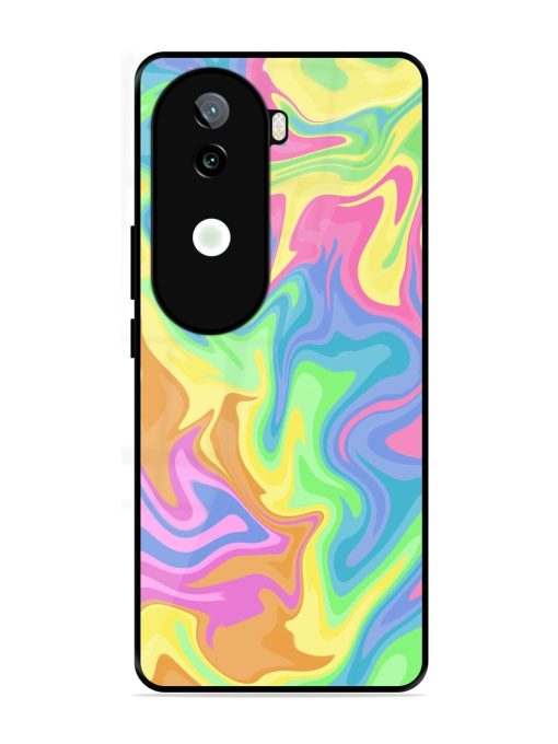 Whimsical Swirl Glossy Soft Edge Case for Iqoo Z9S (5G)