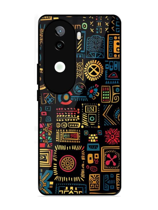 Tribal Tapestry Glossy Soft Edge Case for Iqoo Z9S (5G)