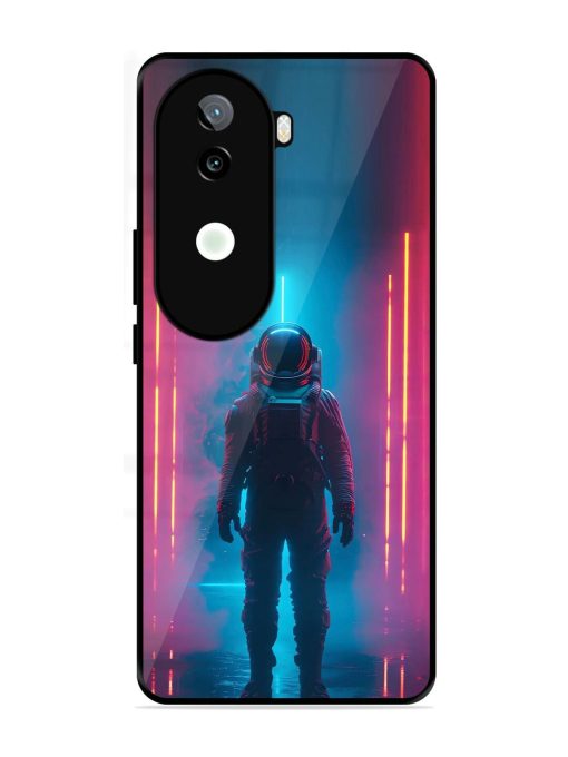 Neon Astronaut Glossy Soft Edge Case for Iqoo Z9S (5G)