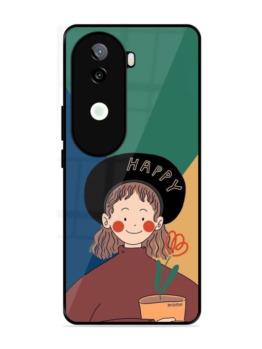 Happy Momo Glossy Soft Edge Case for Iqoo Z9S (5G)