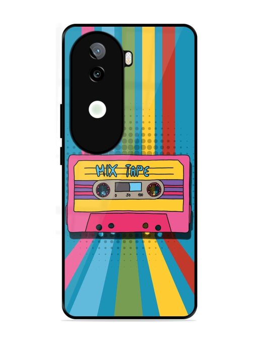 Retro Cassette Tapes Glossy Soft Edge Case for Iqoo Z9S (5G)