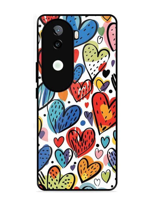 Heartfelt Harmony Glossy Soft Edge Case for Iqoo Z9S (5G)