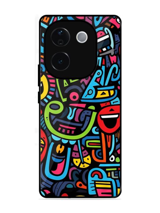 Doodlephoria Glossy Soft Edge Case for Iqoo Z9S Pro (5G)