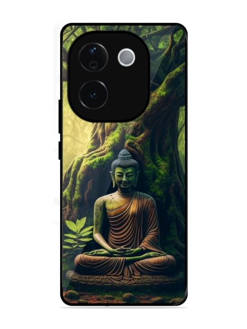 Green Buddha Art Glossy Soft Edge Case for Iqoo Z9S Pro (5G)