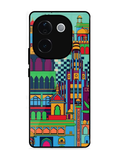 Indian Tapestry Glossy Soft Edge Case for Iqoo Z9S Pro (5G)
