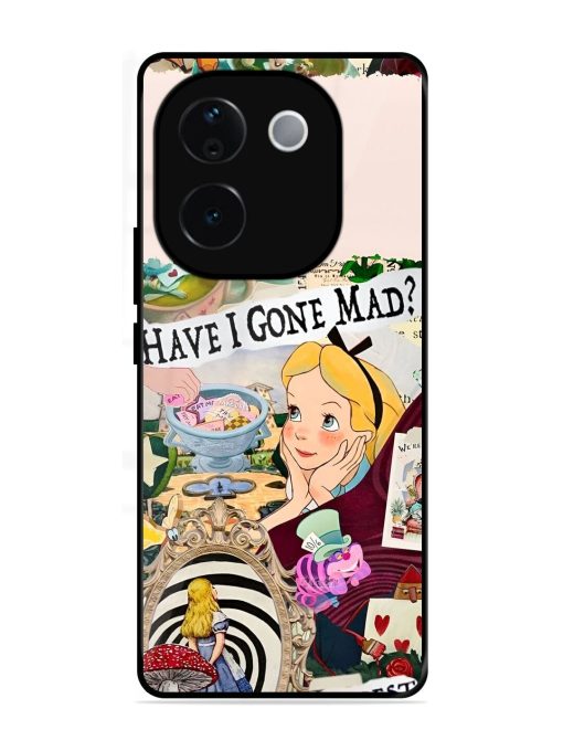 Mad Hatter'S Collage Glossy Soft Edge Case for Iqoo Z9S Pro (5G)