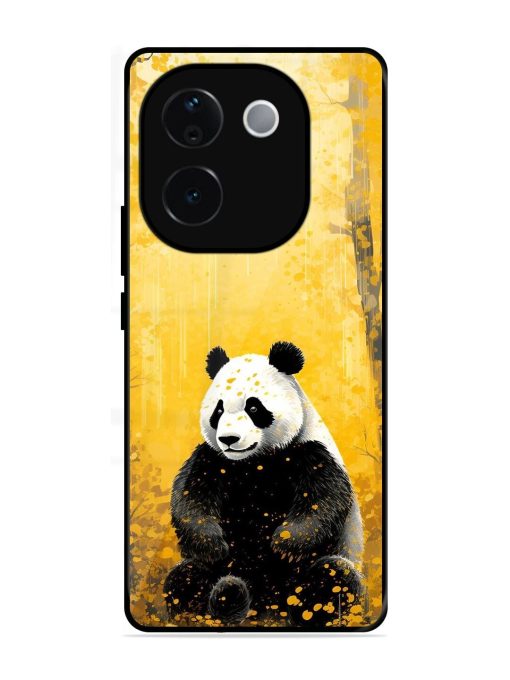 Golden Solitude Glossy Soft Edge Case for Iqoo Z9S Pro (5G)