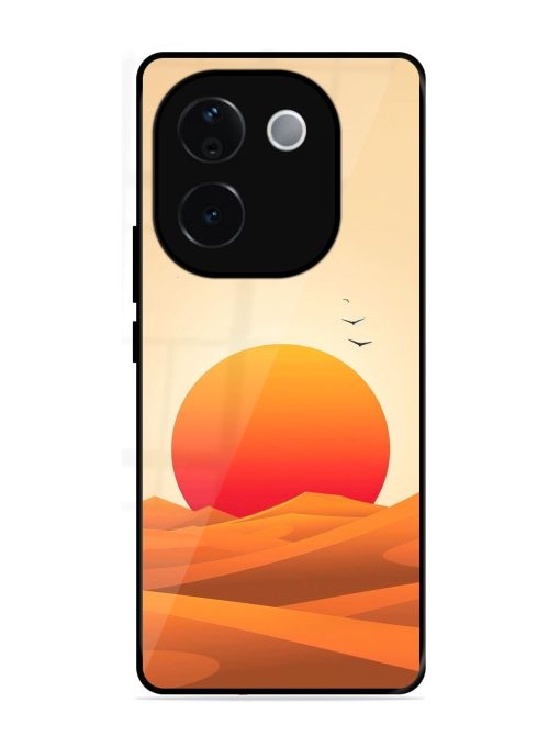 Desert Sunset Glossy Soft Edge Case for Iqoo Z9S Pro (5G)