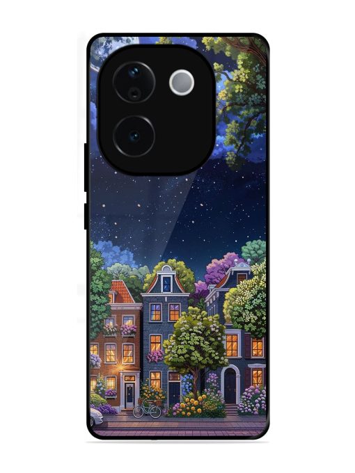 Moonlit Streets Glossy Soft Edge Case for Iqoo Z9S Pro (5G)