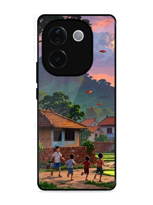 Sunset Play Glossy Soft Edge Case for Iqoo Z9S Pro (5G)