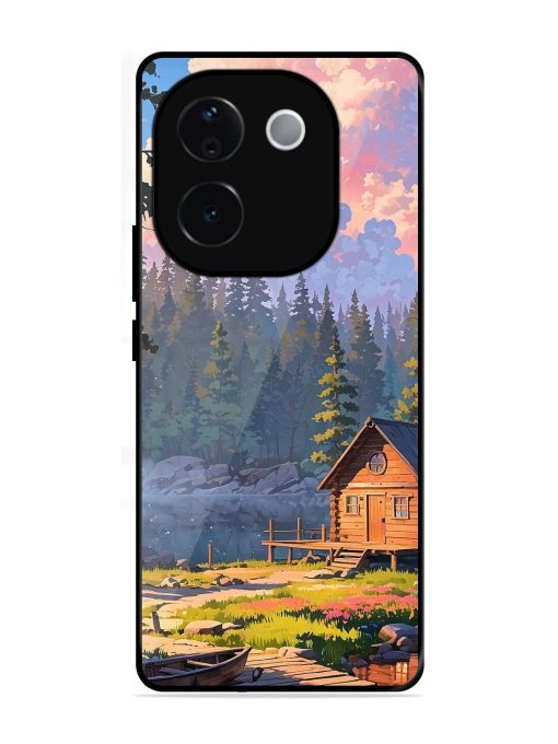 Lakeside Serenity Glossy Soft Edge Case for Iqoo Z9S Pro (5G)