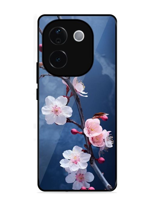 Delicate Blossoms Glossy Soft Edge Case for Iqoo Z9S Pro (5G)