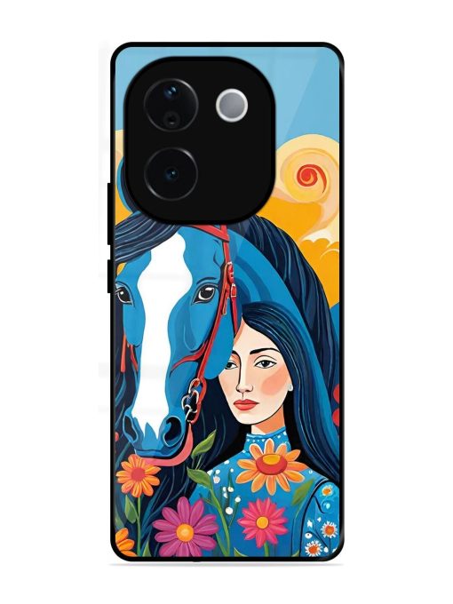 Equine Enchantment Glossy Soft Edge Case for Iqoo Z9S Pro (5G)