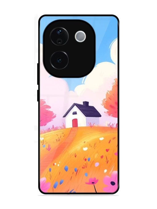 Hilltop Haven Glossy Soft Edge Case for Iqoo Z9S Pro (5G)