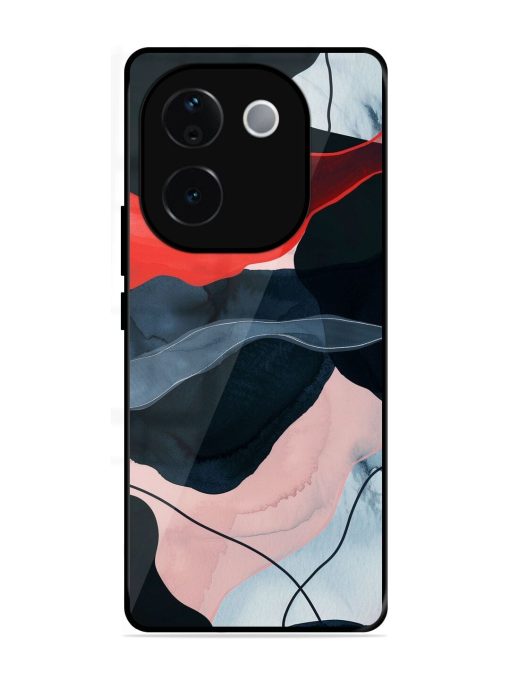 Dark Currents Glossy Soft Edge Case for Iqoo Z9S Pro (5G)