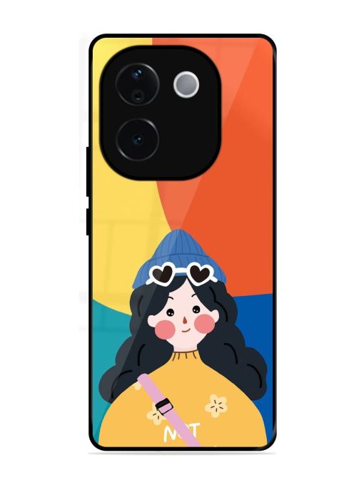 Colorful Vibes Glossy Soft Edge Case for Iqoo Z9S Pro (5G)