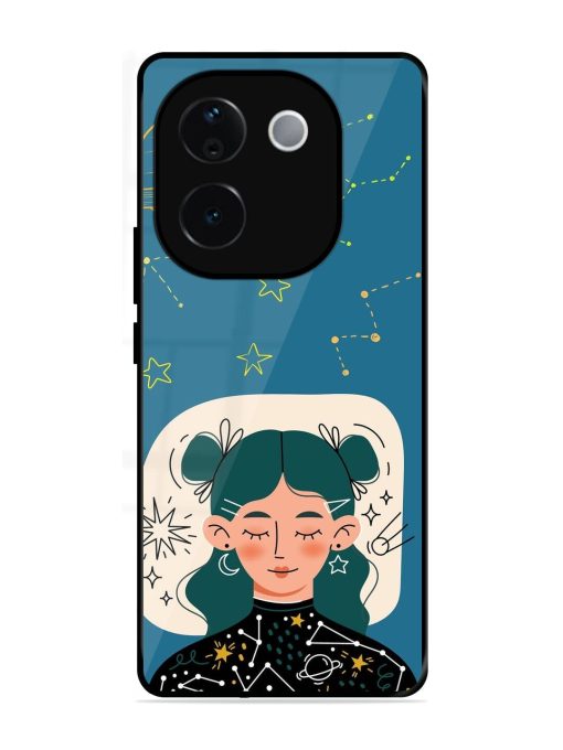 Cosmic Daydreamer Glossy Soft Edge Case for Iqoo Z9S Pro (5G)