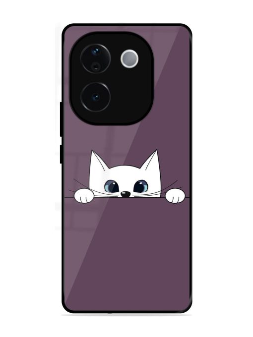 Peek-A-Boo Kitty Glossy Soft Edge Case for Iqoo Z9S Pro (5G)