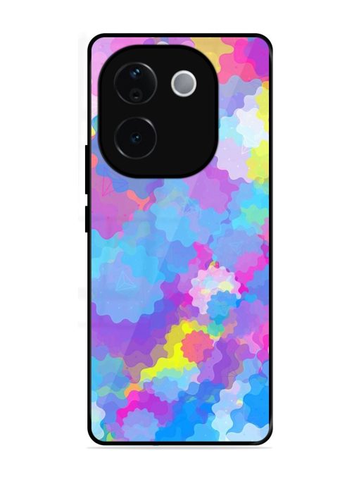 Psychedelic Cloud Burst Glossy Soft Edge Case for Iqoo Z9S Pro (5G)