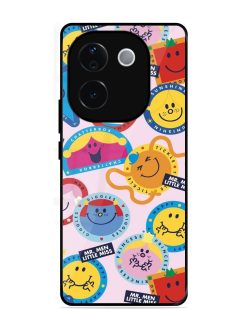 Whimsical Mr. Men & Little Miss Glossy Soft Edge Case for Iqoo Z9S Pro (5G)