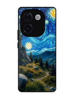 Starry Night In The Shire Glossy Soft Edge Case for Iqoo Z9S Pro (5G)