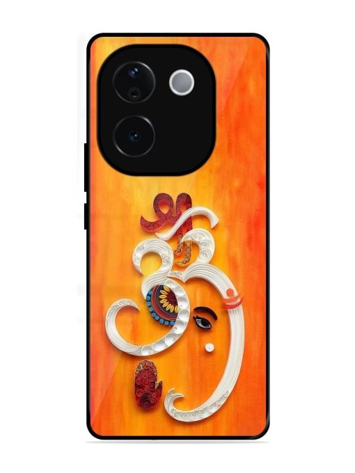 Ganesha In Quilling Art Glossy Soft Edge Case for Iqoo Z9S Pro (5G)