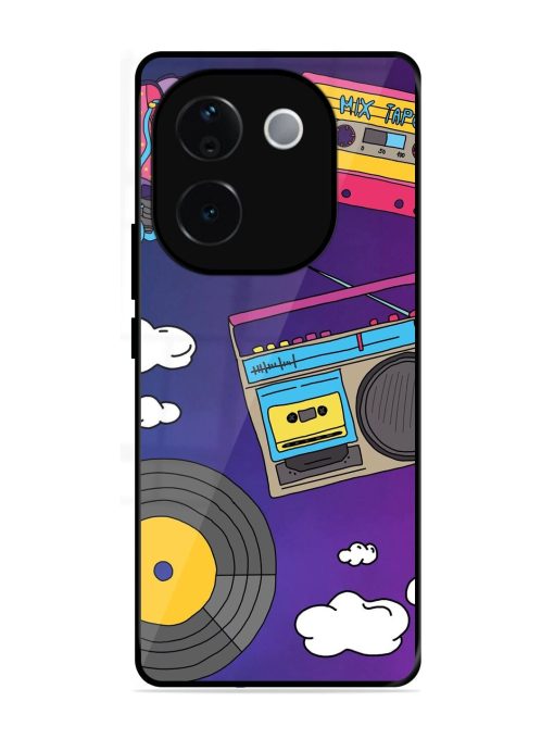 Retro Vibes Glossy Soft Edge Case for Iqoo Z9S Pro (5G)