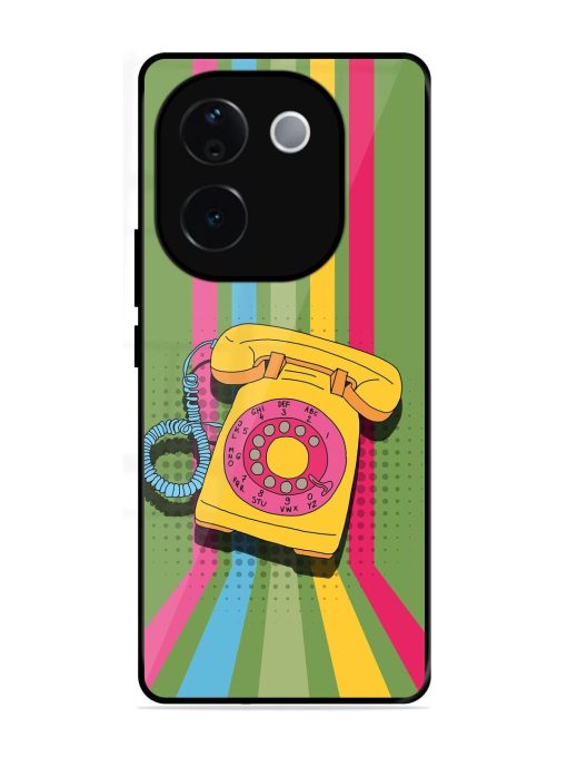 Retro Dialer Glossy Soft Edge Case for Iqoo Z9S Pro (5G)