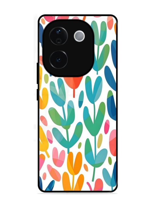 Rainbow Of Blooms Glossy Soft Edge Case for Iqoo Z9S Pro (5G)