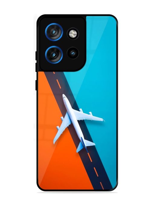 Skyward Bound Glossy Soft Edge Case for Motorola Moto Edge 50 Neo (5G)