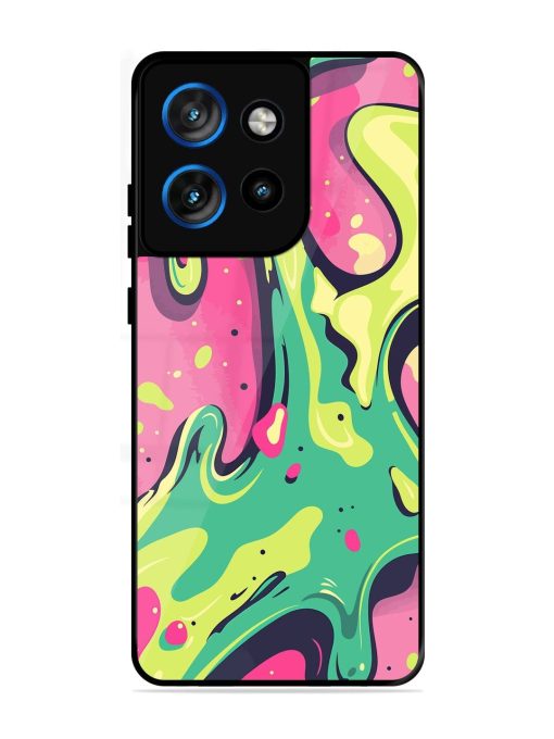 Gooey Grooves Glossy Soft Edge Case for Motorola Moto Edge 50 Neo (5G)