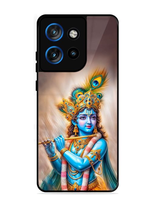 Divine Krishna Glossy Soft Edge Case for Motorola Moto Edge 50 Neo (5G)