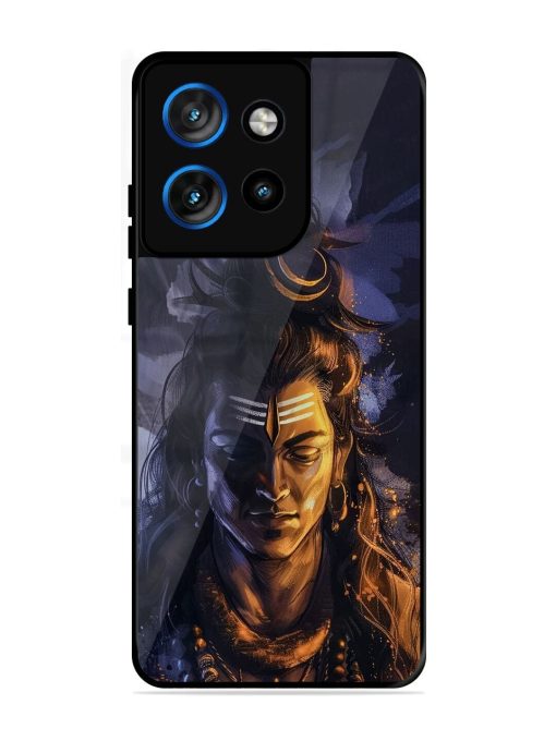 Lord Shiva Glossy Soft Edge Case for Motorola Moto Edge 50 Neo (5G)