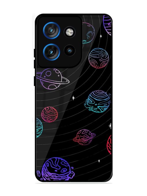 Cosmic Ballet Glossy Soft Edge Case for Motorola Moto Edge 50 Neo (5G)