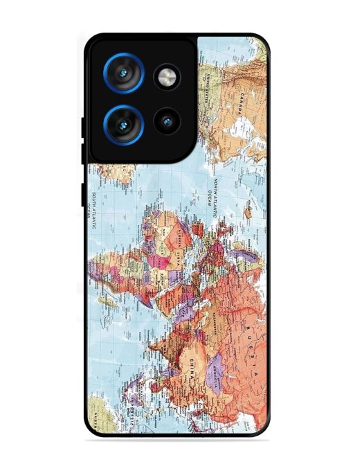 Our Blue Marble Glossy Soft Edge Case for Motorola Moto Edge 50 Neo (5G)