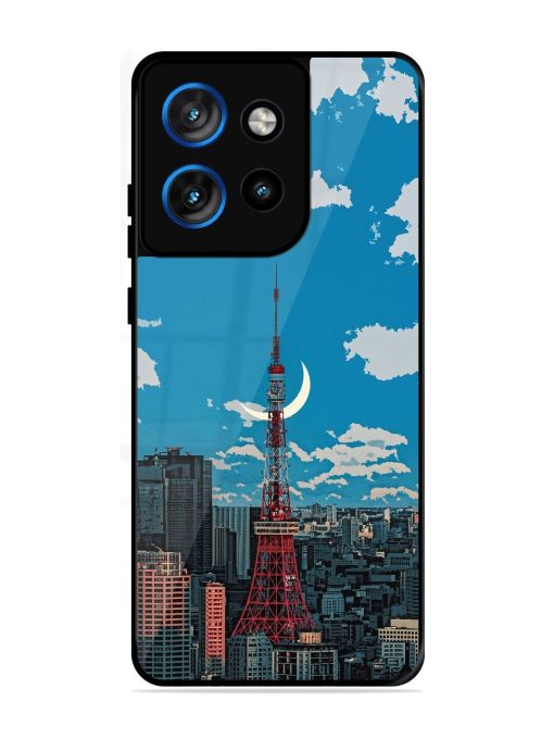 Tokyo Twilight Glossy Soft Edge Case for Motorola Moto Edge 50 Neo (5G)