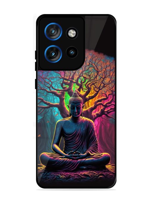 Enlightened Serenity Glossy Soft Edge Case for Motorola Moto Edge 50 Neo (5G)