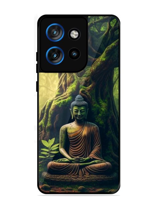 Green Buddha Art Glossy Soft Edge Case for Motorola Moto Edge 50 Neo (5G)