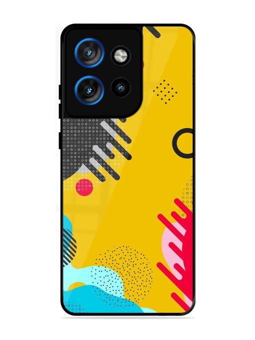 Neon Pop Glossy Soft Edge Case for Motorola Moto Edge 50 Neo (5G)