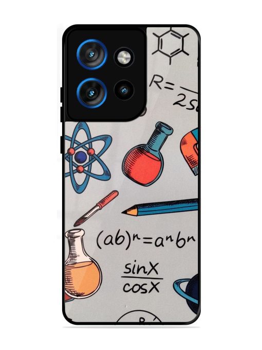 Science Doodle Glossy Soft Edge Case for Motorola Moto Edge 50 Neo (5G)