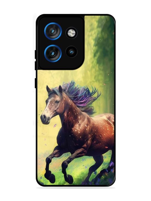 Enchanted Gallop Glossy Soft Edge Case for Motorola Moto Edge 50 Neo (5G)