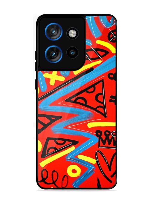Groovy Garden Glossy Soft Edge Case for Motorola Moto Edge 50 Neo (5G)